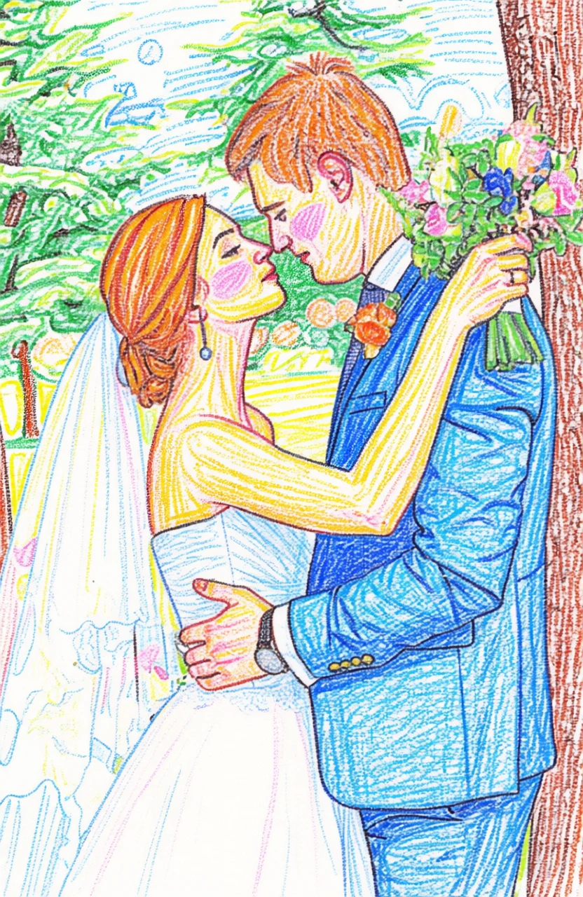 Crayon Drawing generated by PortraitArt