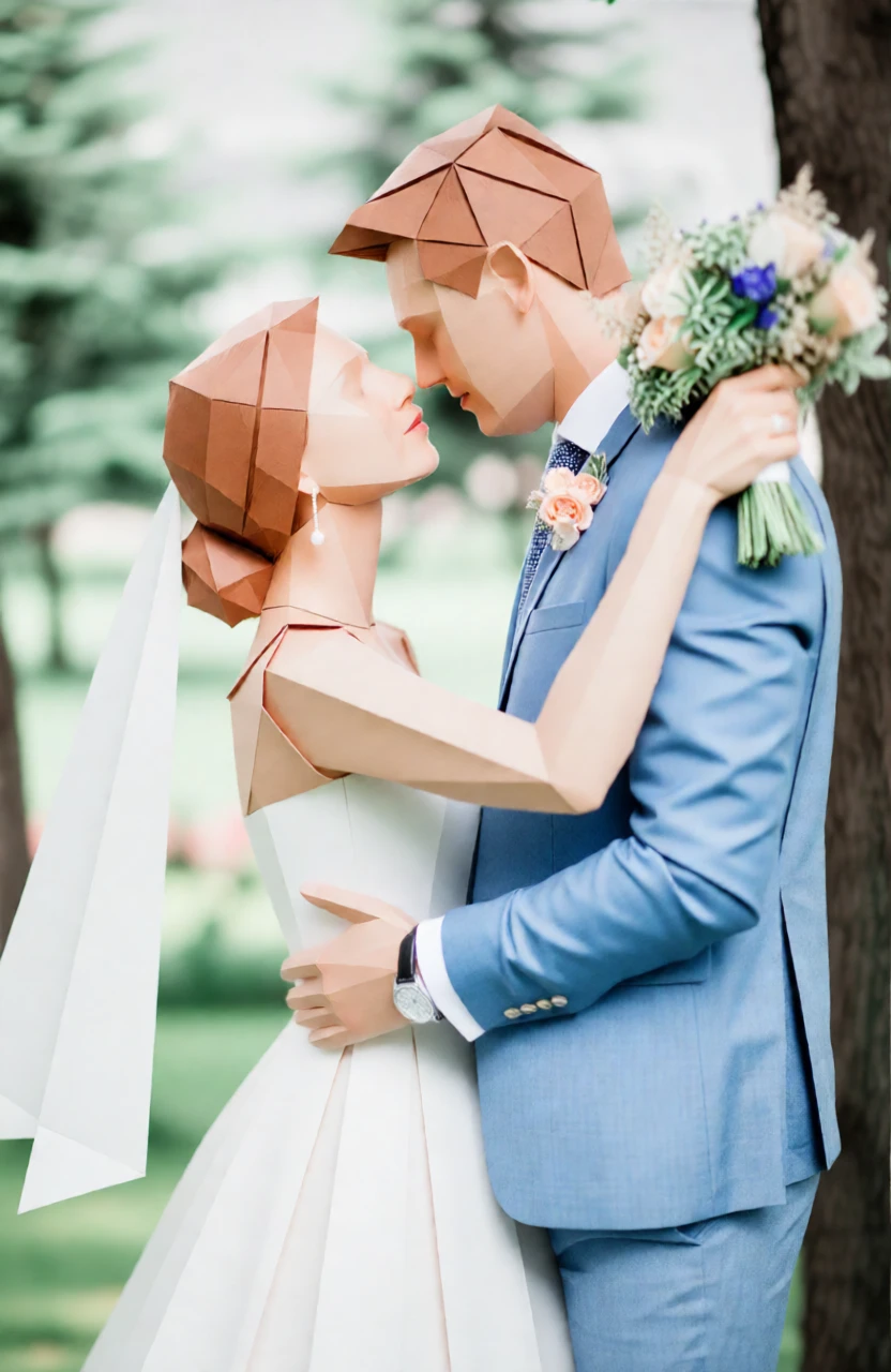 Origma Paper Folding generated by PortraitArt