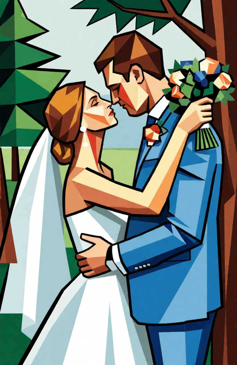 Painting • Cubism generated by PortraitArt