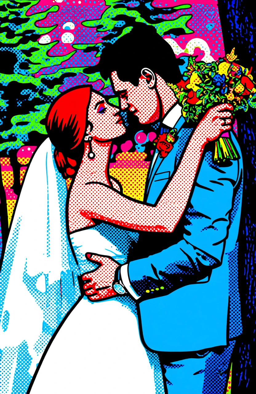 Halftone Pop Art generated by PortraitArt