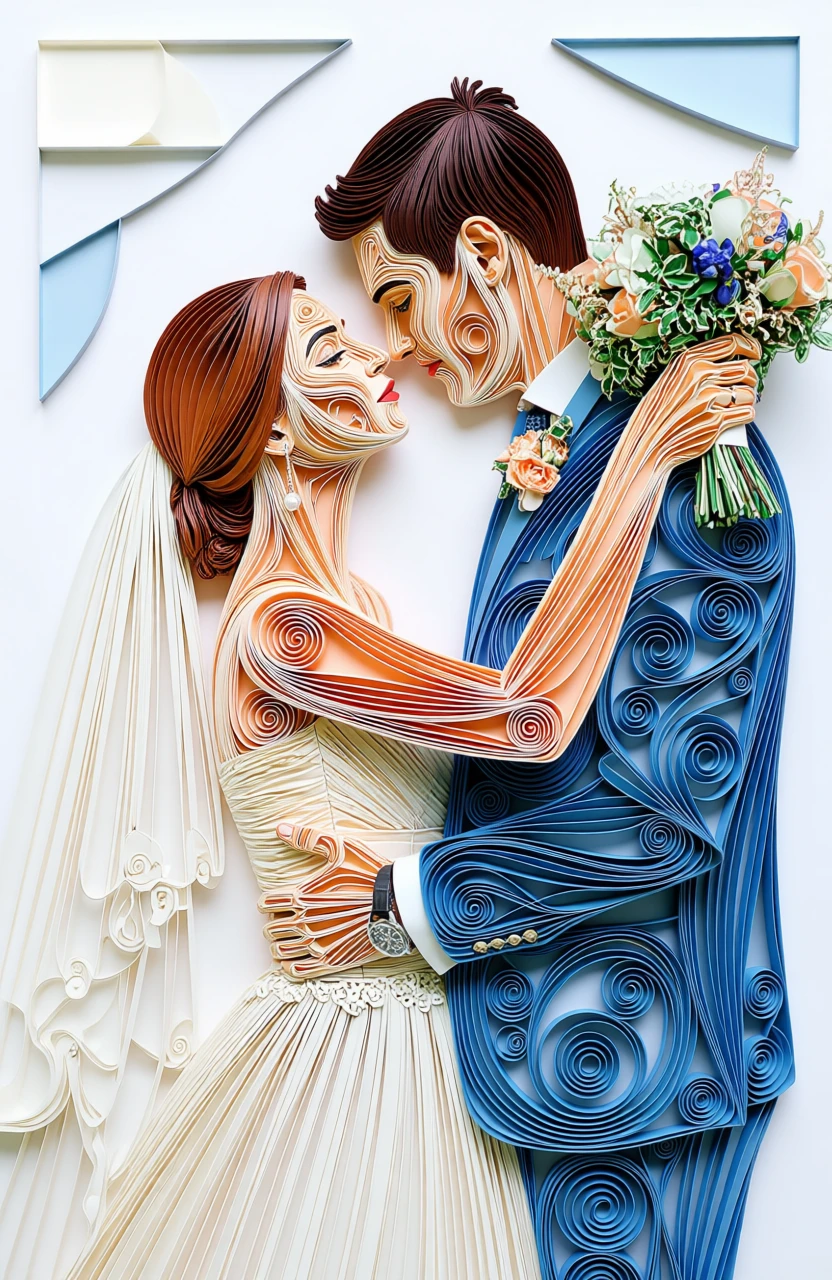 Quilling Art generated by PortraitArt