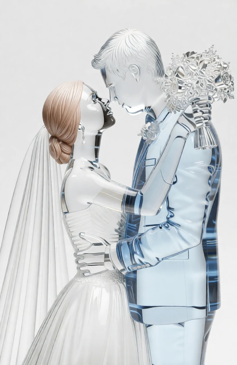 Glass Sculpture generated by PortraitArt