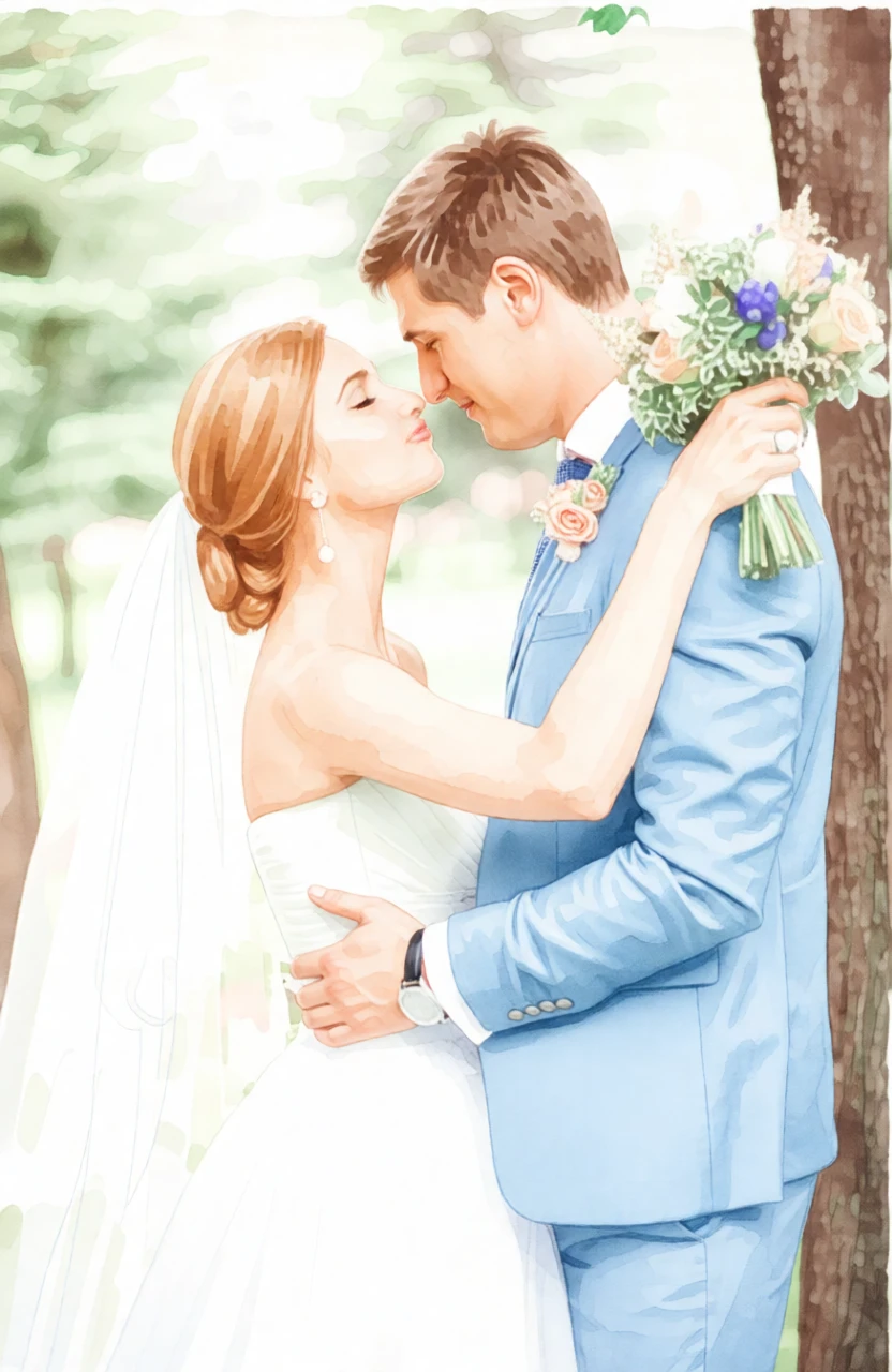 Watercolor Storybook generated by PortraitArt