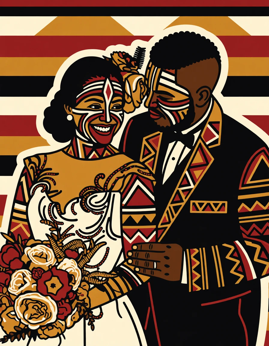 Tribal Art (African) generated by PortraitArt