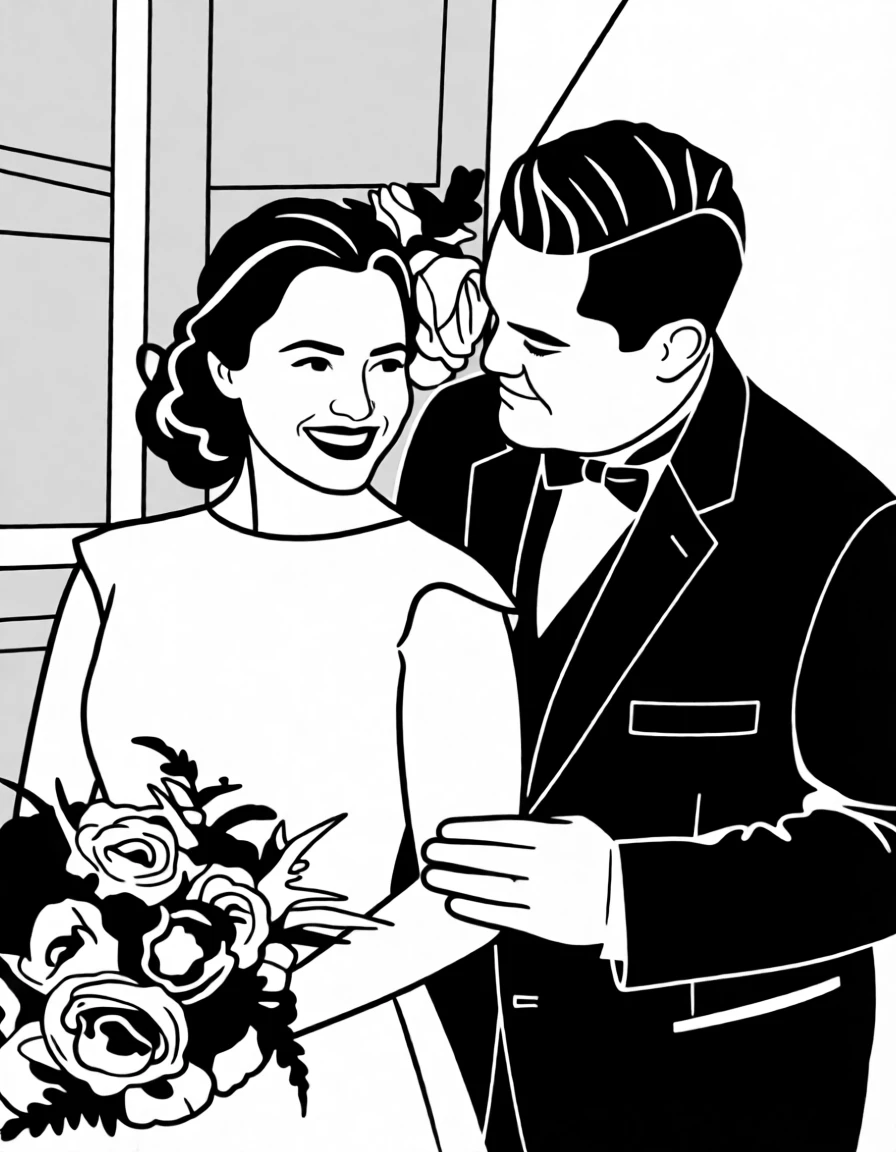 Black & White generated by PortraitArt