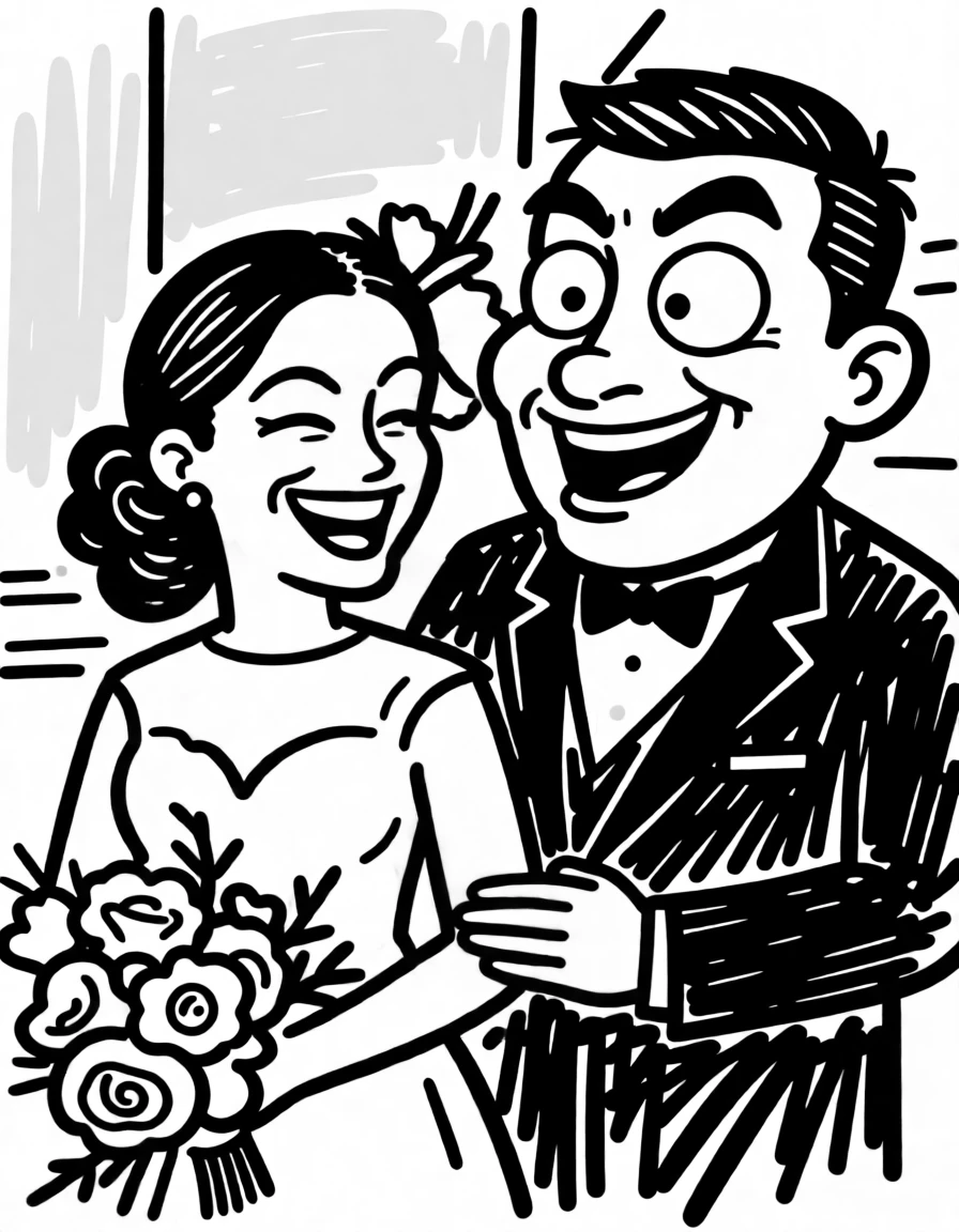 Caricature Bold Line generated by PortraitArt