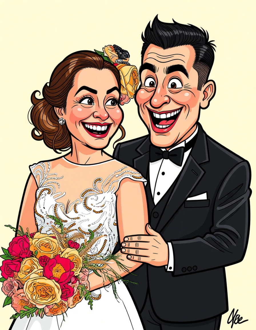 Caricature Painting generated by PortraitArt