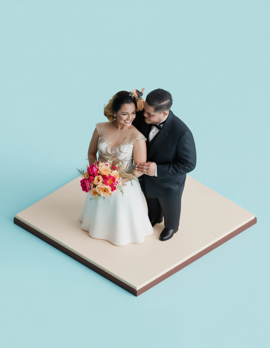 Isometric Miniature generated by PortraitArt