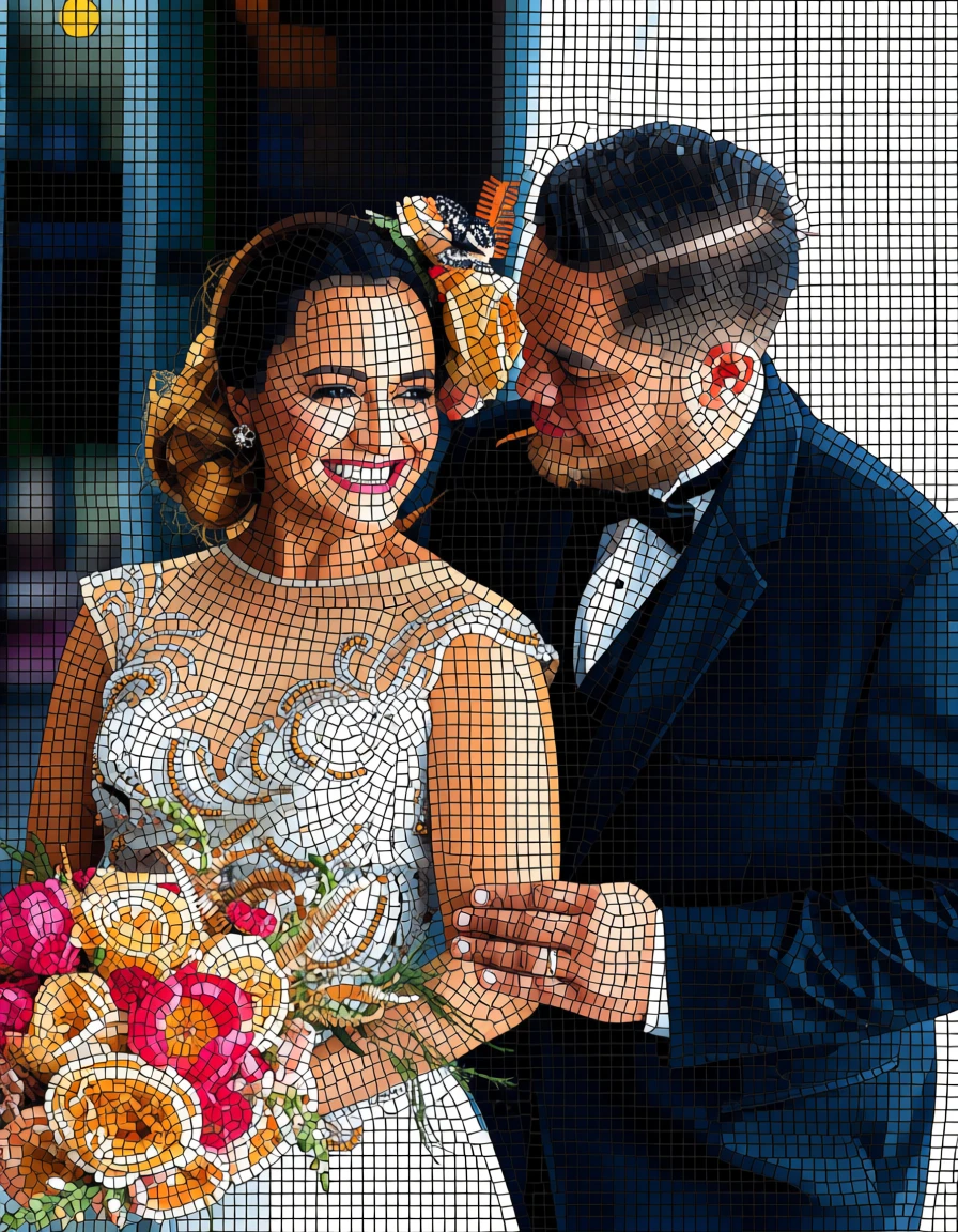 Mosaic Art generated by PortraitArt