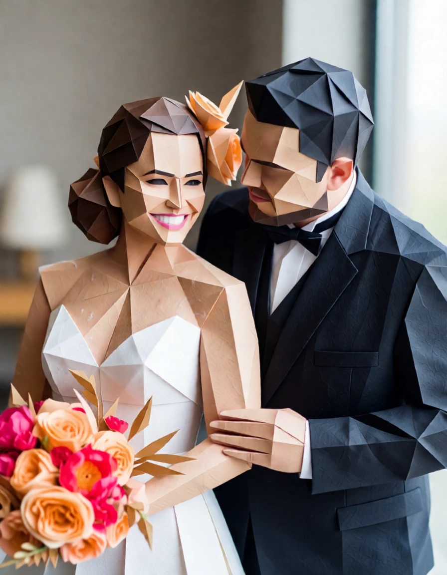 Origma Paper Folding generated by PortraitArt