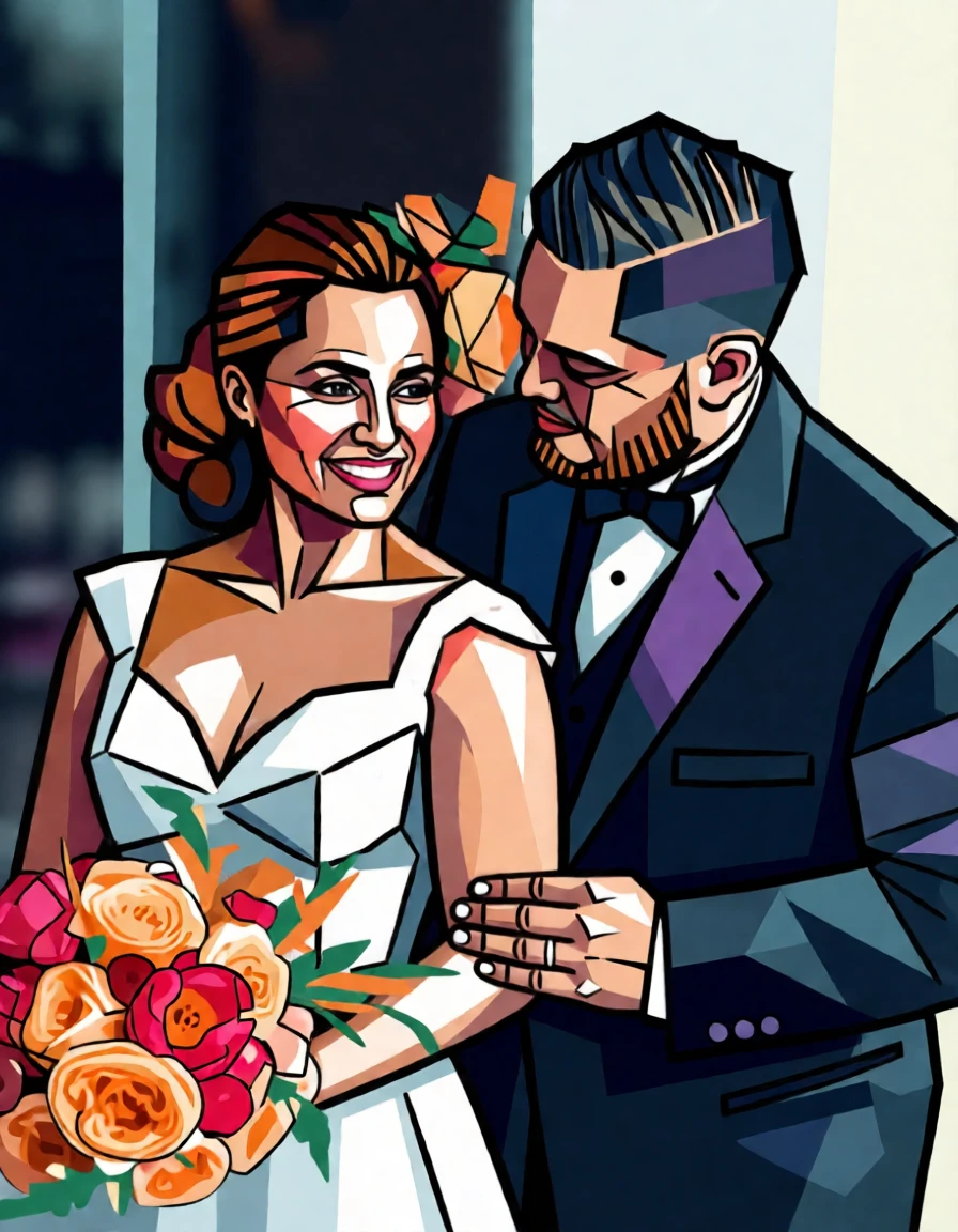 Painting • Cubism generated by PortraitArt