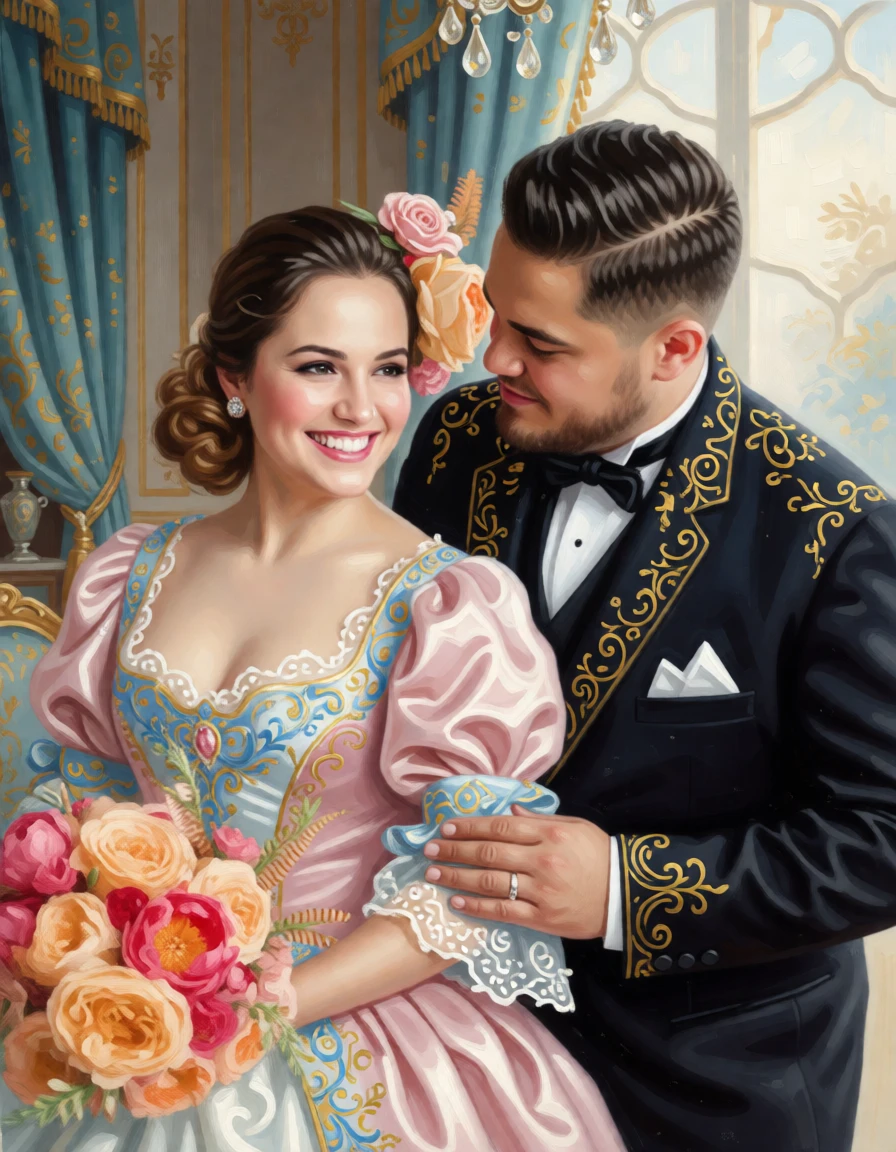 Painting • Rococo generated by PortraitArt