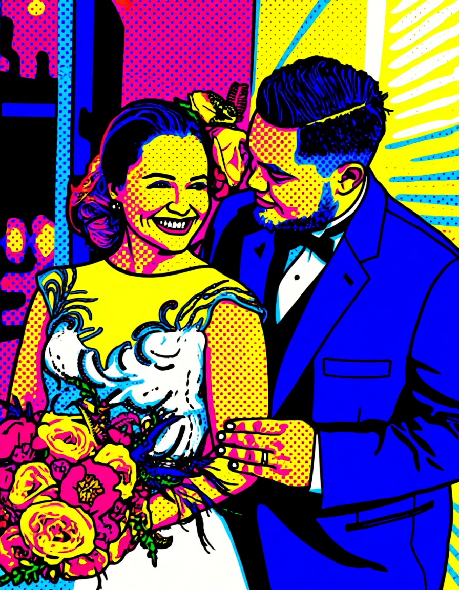 Halftone Pop Art generated by PortraitArt