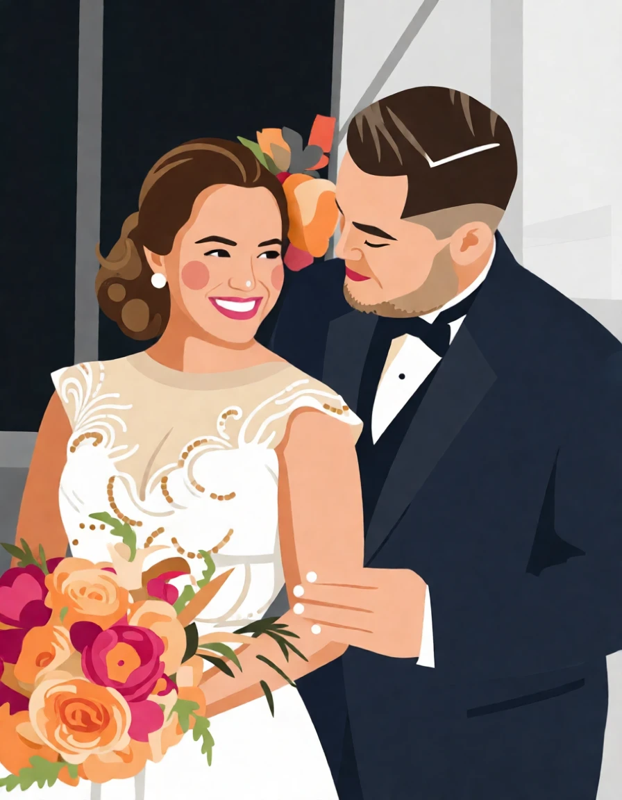 Vector Illustration generated by PortraitArt