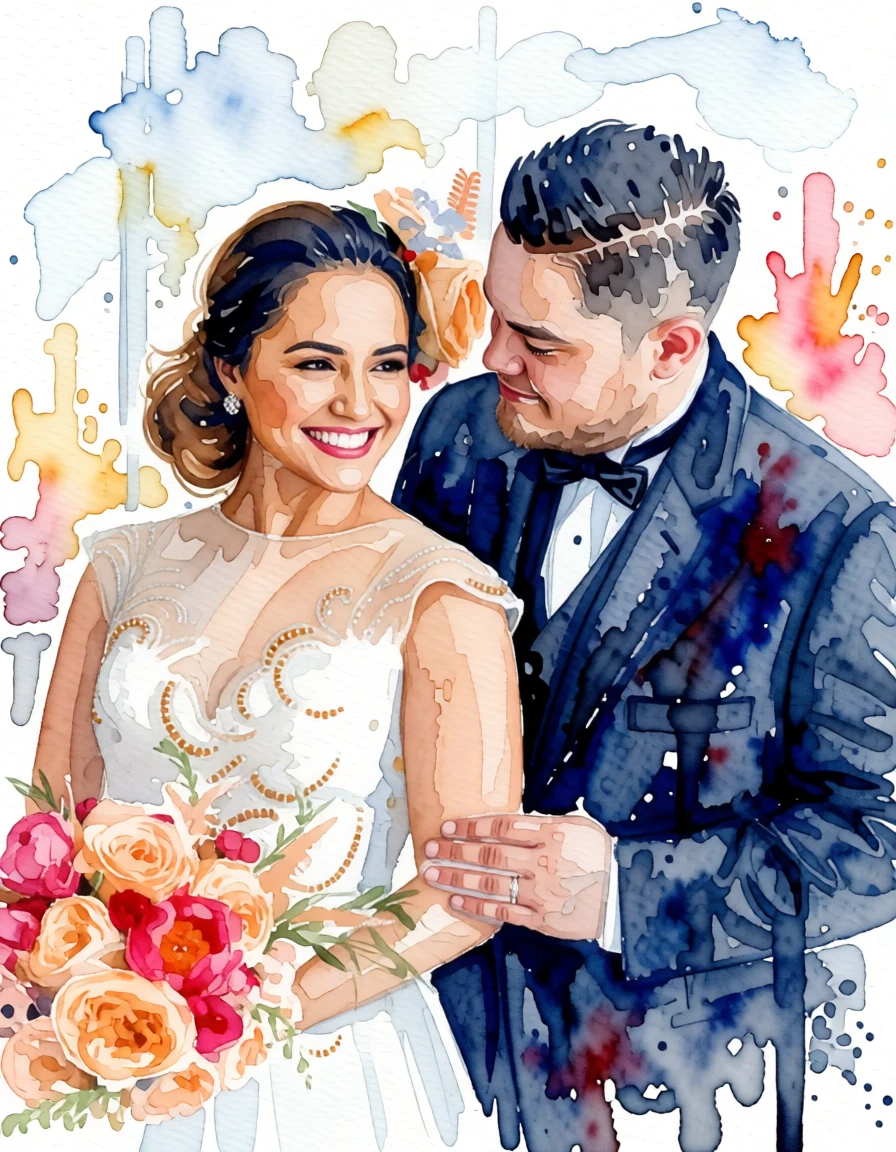 Watercolor Painting generated by PortraitArt