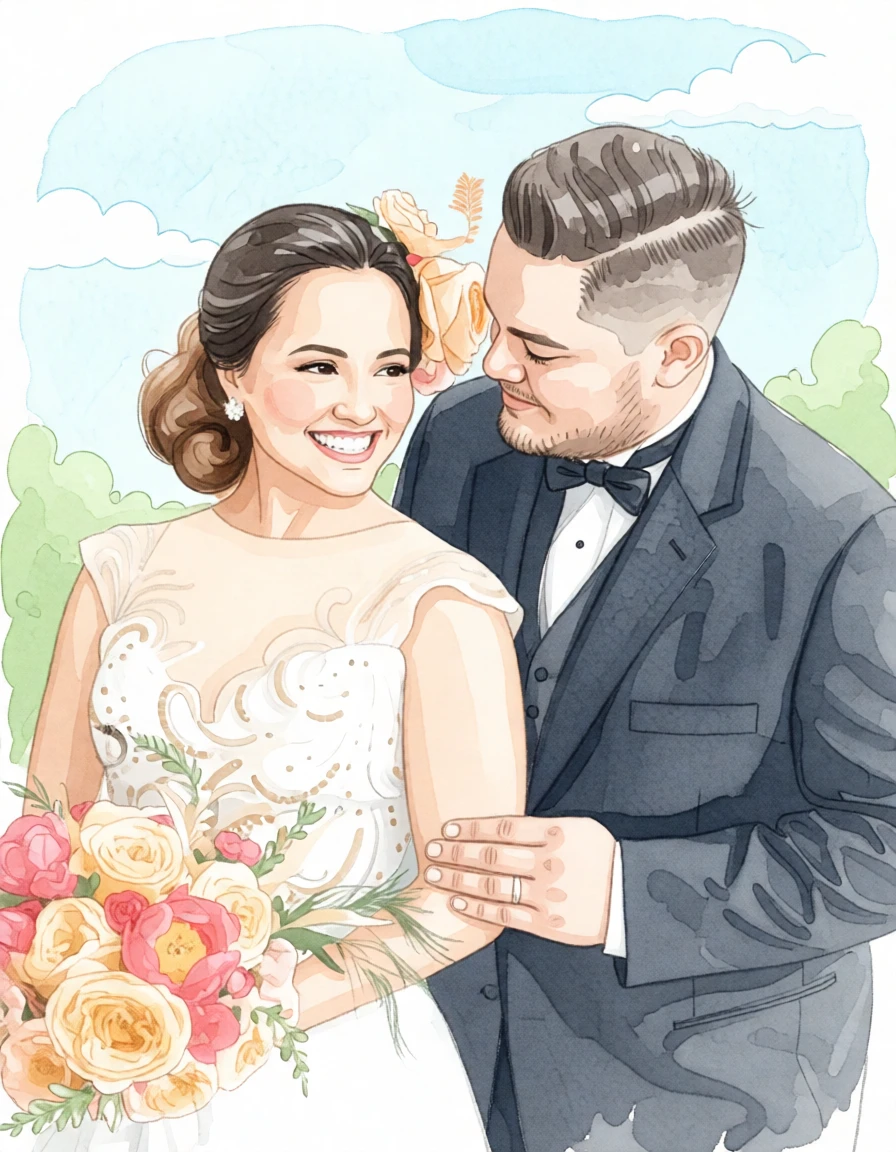 Watercolor Storybook generated by PortraitArt