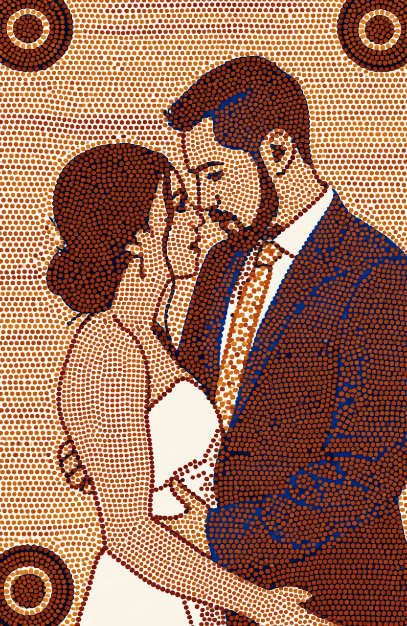 Dot Painting (Aboriginal) generated by PortraitArt