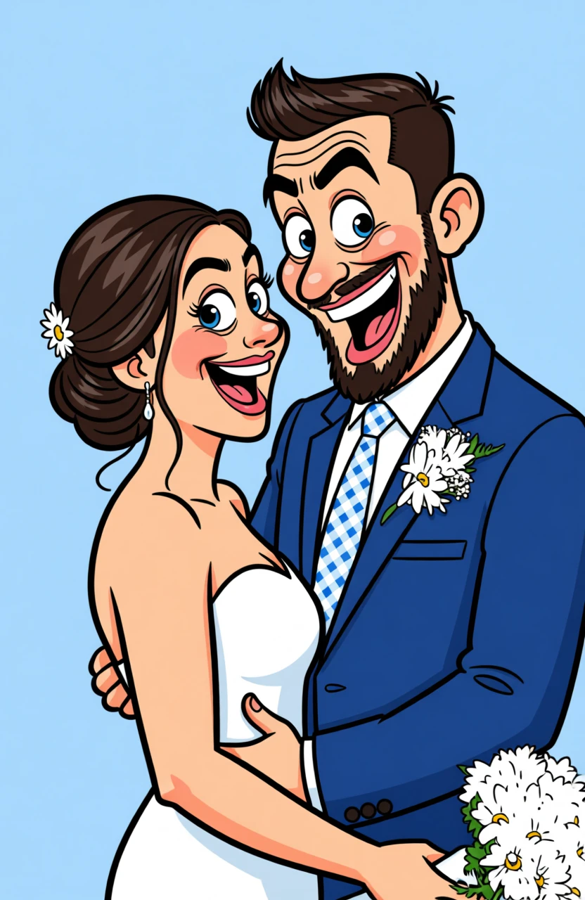 Karikatur-Illustration von PortraitArt erstellt