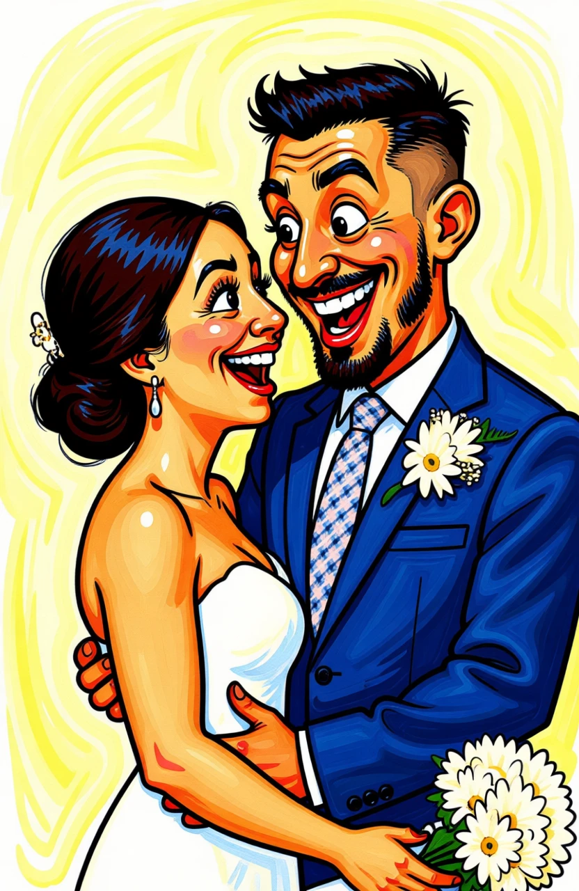 Caricature Painting generated by PortraitArt