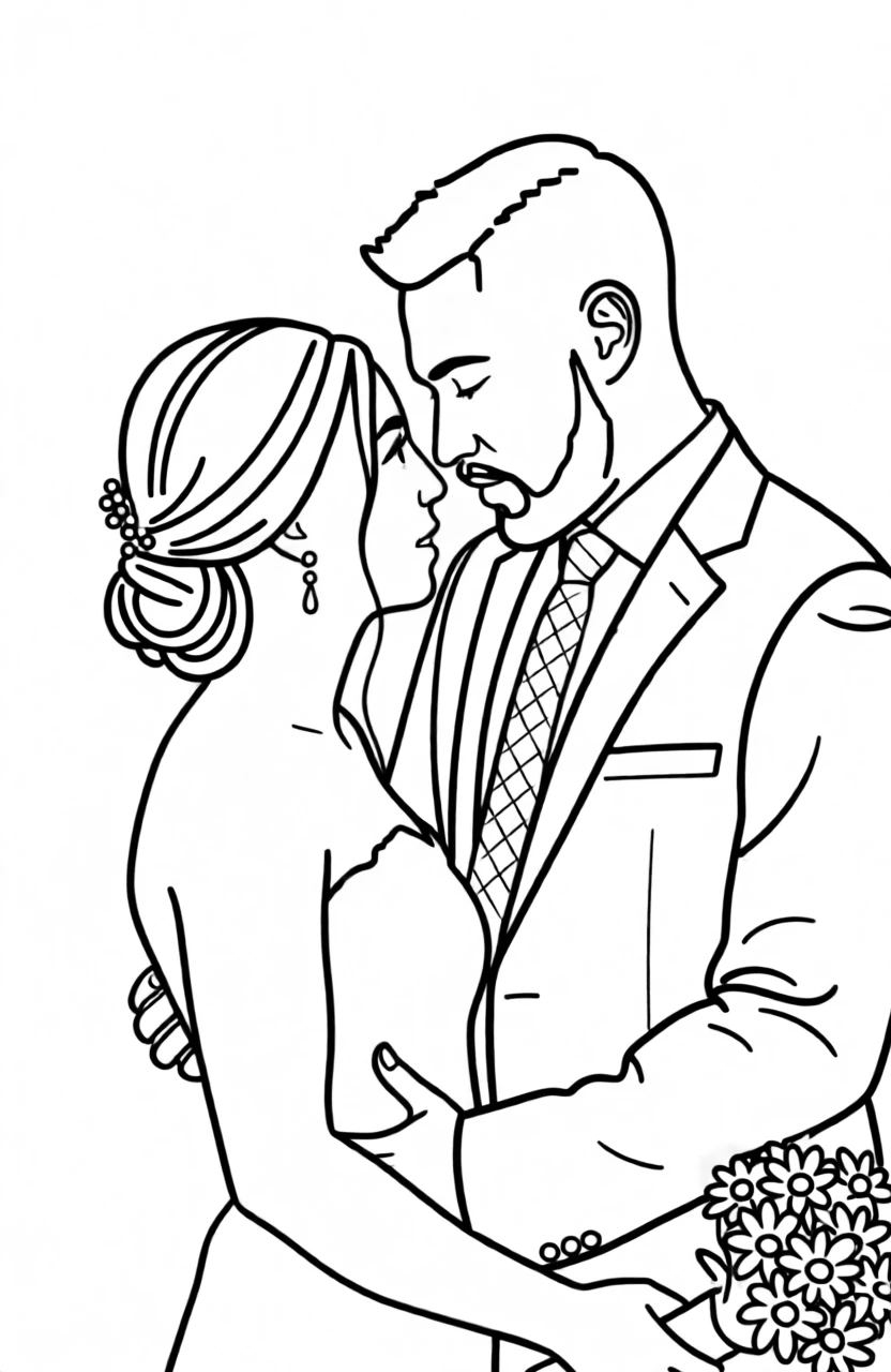 Continuous Line generated by PortraitArt