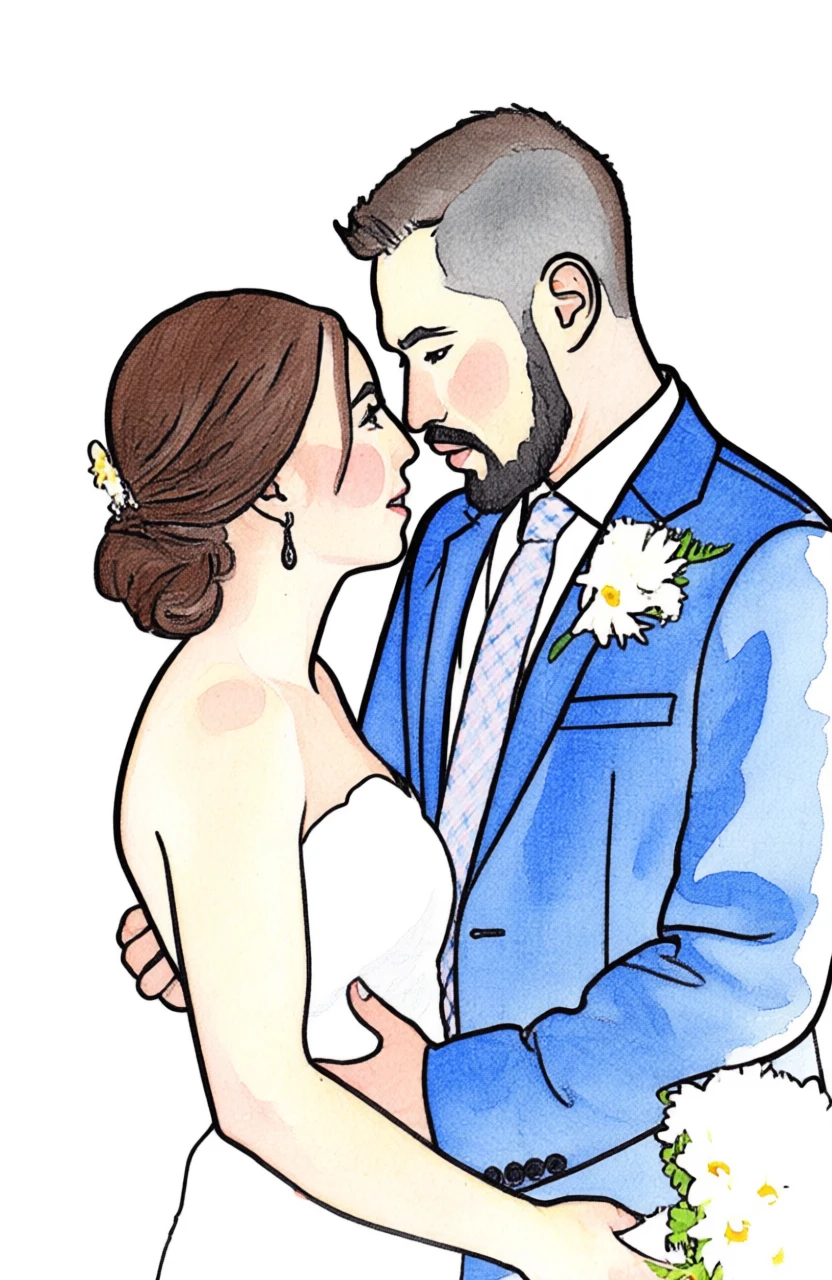 Line and Wash generated by PortraitArt