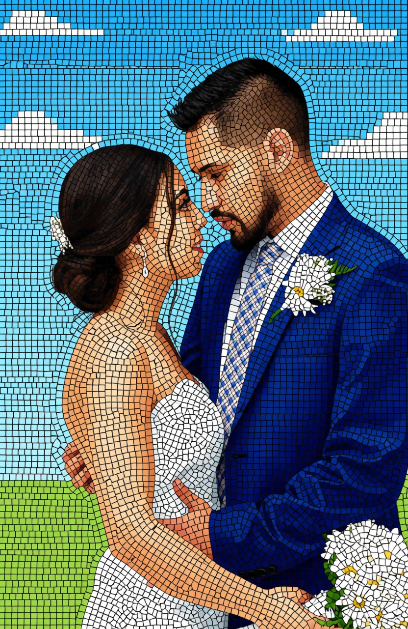 Mosaic Art generated by PortraitArt