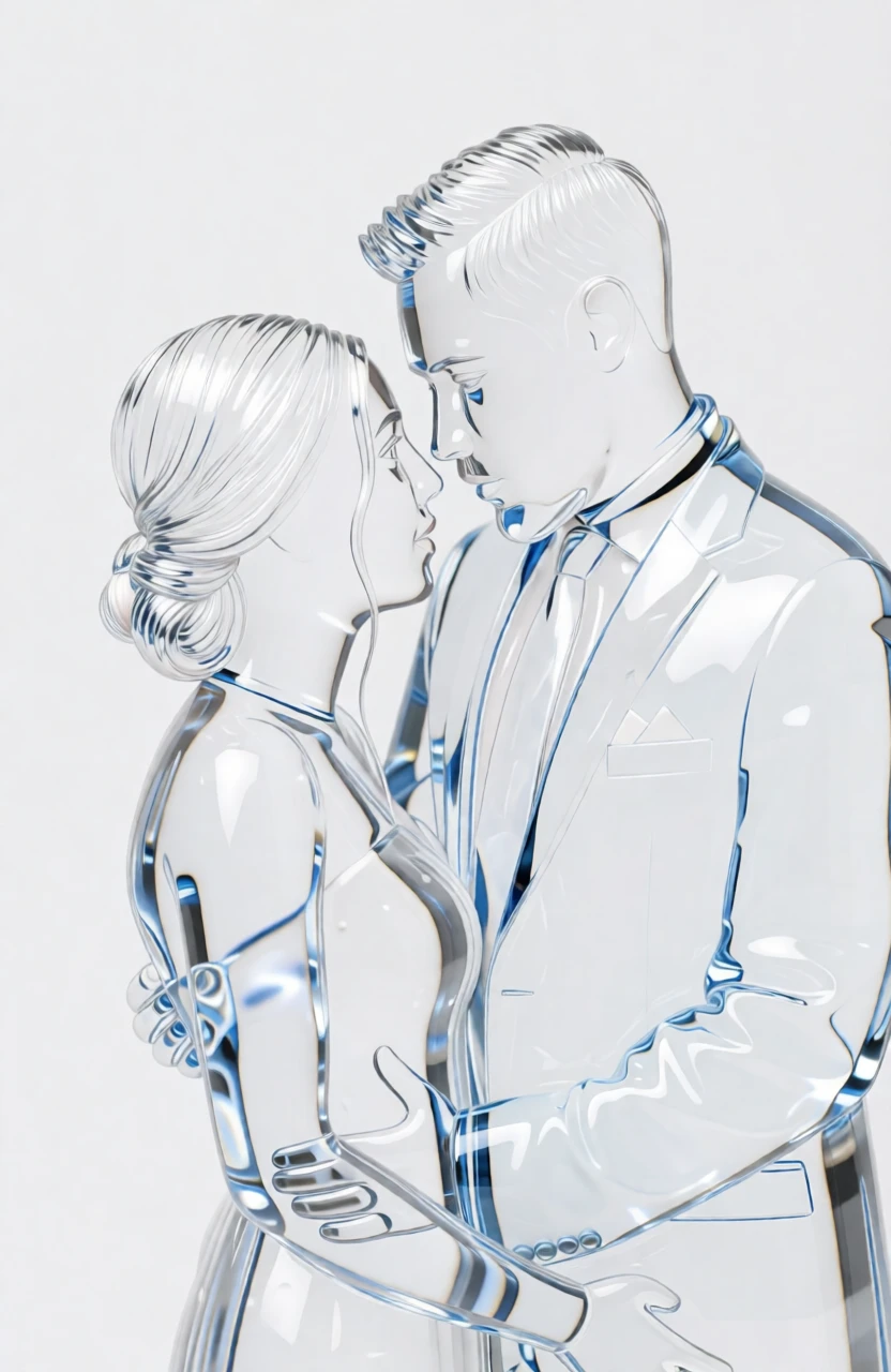 Glass Sculpture generated by PortraitArt