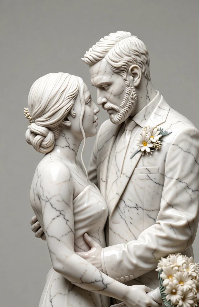 Marble Sculpture generated by PortraitArt