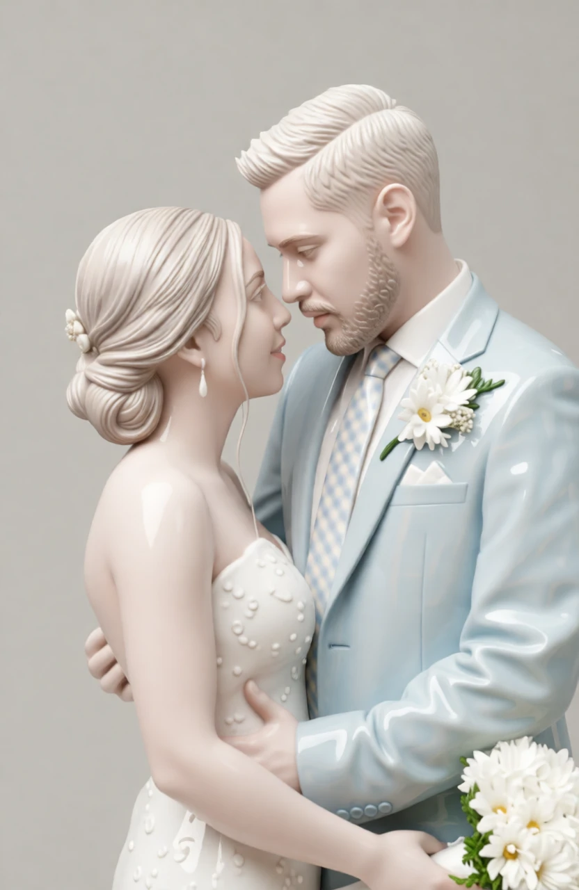 Porcelain Sculpture generated by PortraitArt