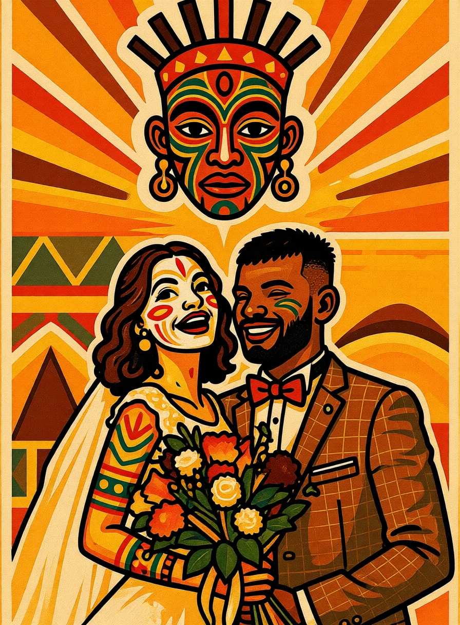 Tribal Art (African) generated by PortraitArt