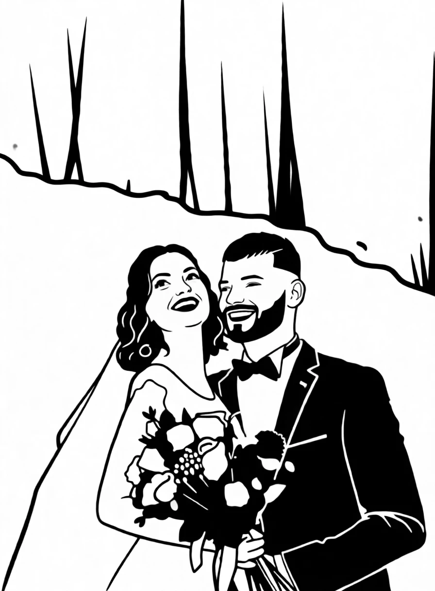 Black & White generated by PortraitArt