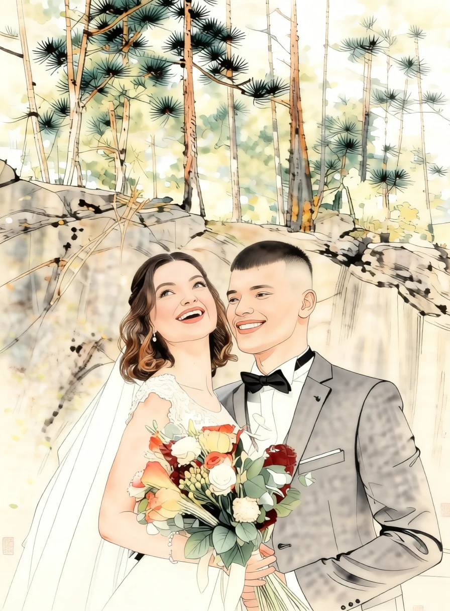 Gongbi Art (Chinese) generated by PortraitArt