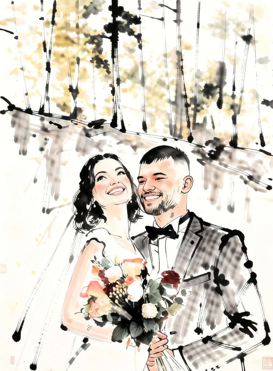 Color Ink Painting (Chinese) generated by PortraitArt