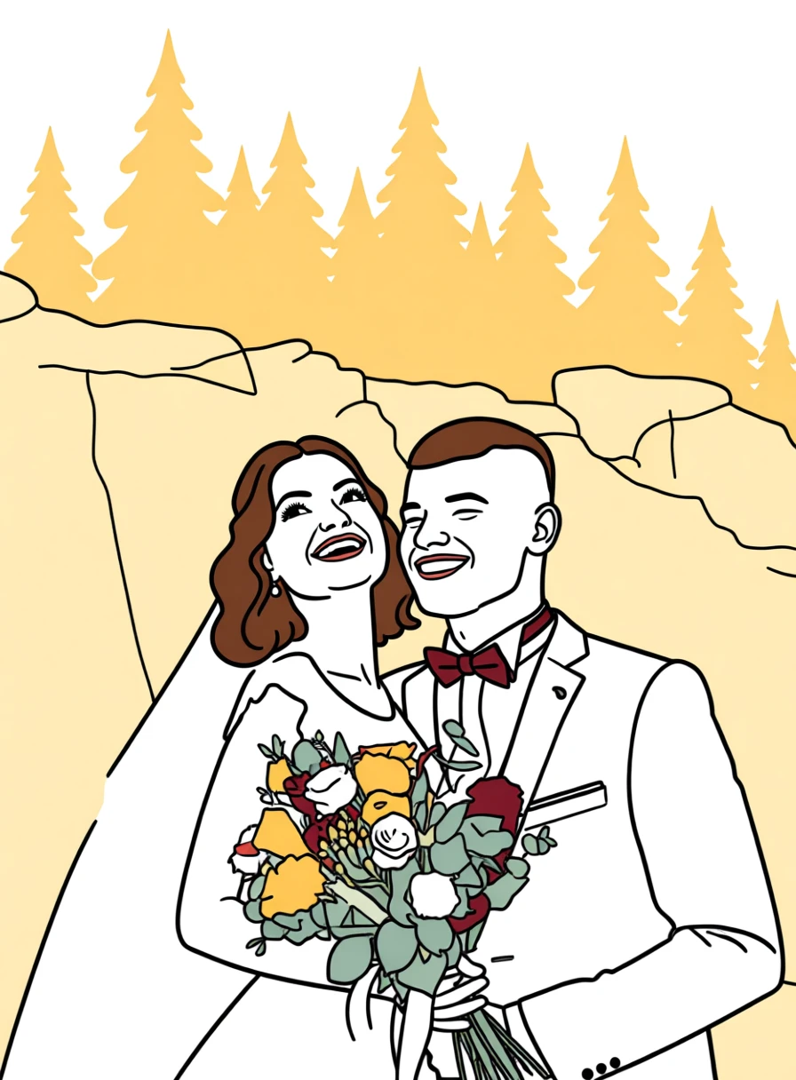 Colored Lineart generated by PortraitArt