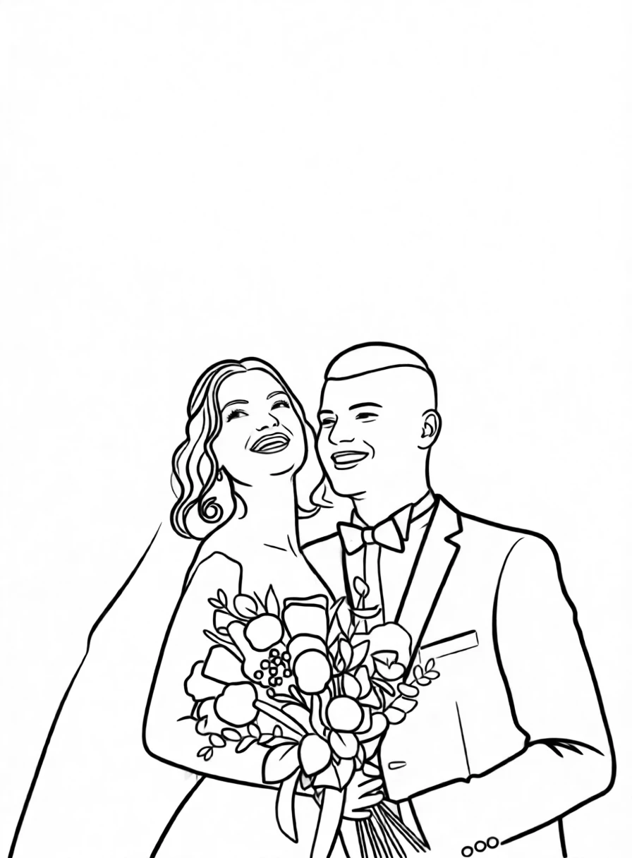 Continuous Line generated by PortraitArt