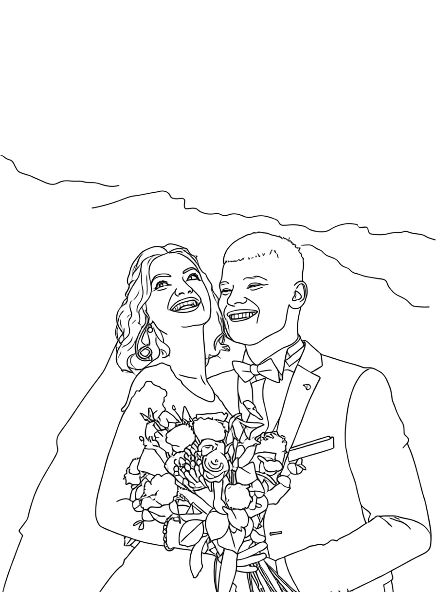 Line Art generated by PortraitArt