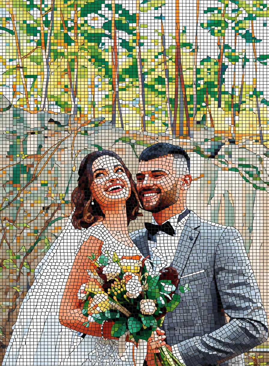 Mosaic Art generated by PortraitArt
