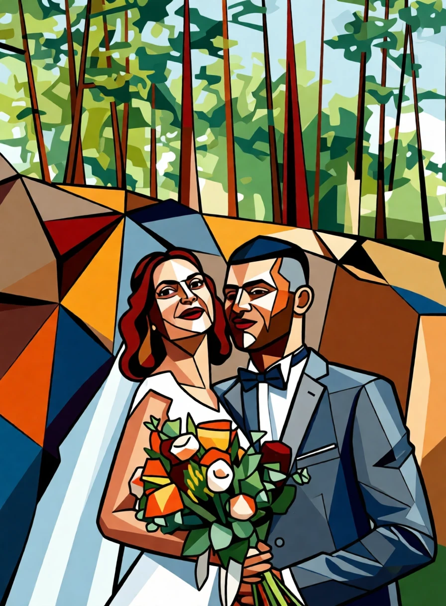 Painting • Cubism generated by PortraitArt