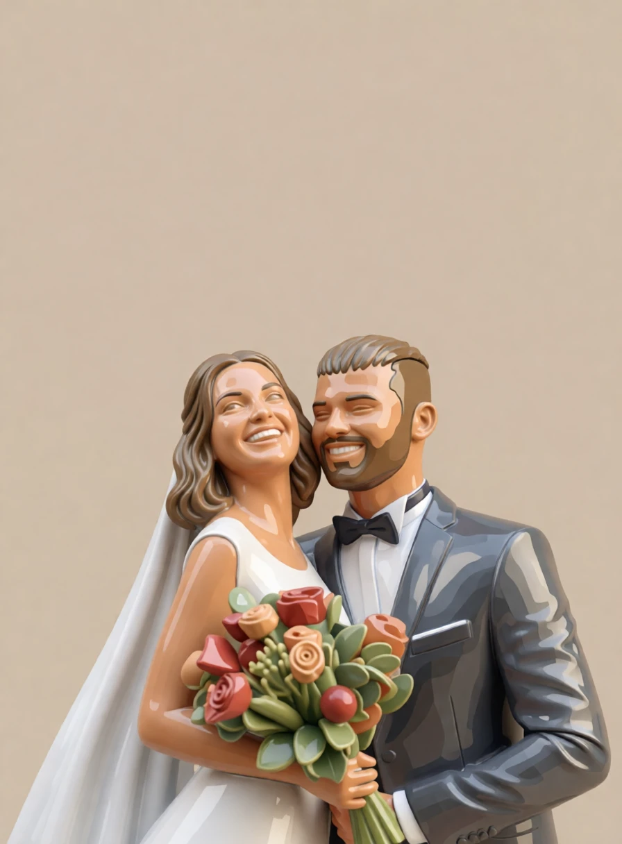 Ceramic Sculpture generated by PortraitArt