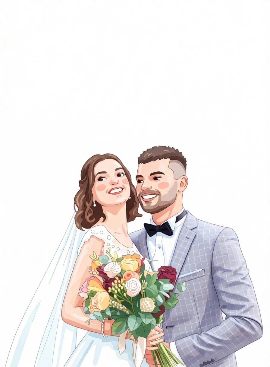 Watercolor Illustration generated by PortraitArt