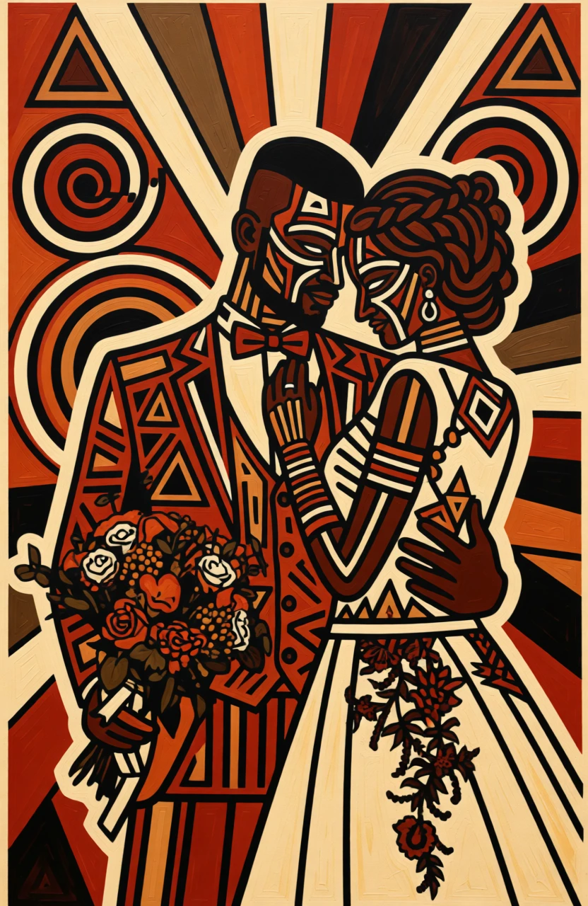 Tribal Art (African) generated by PortraitArt