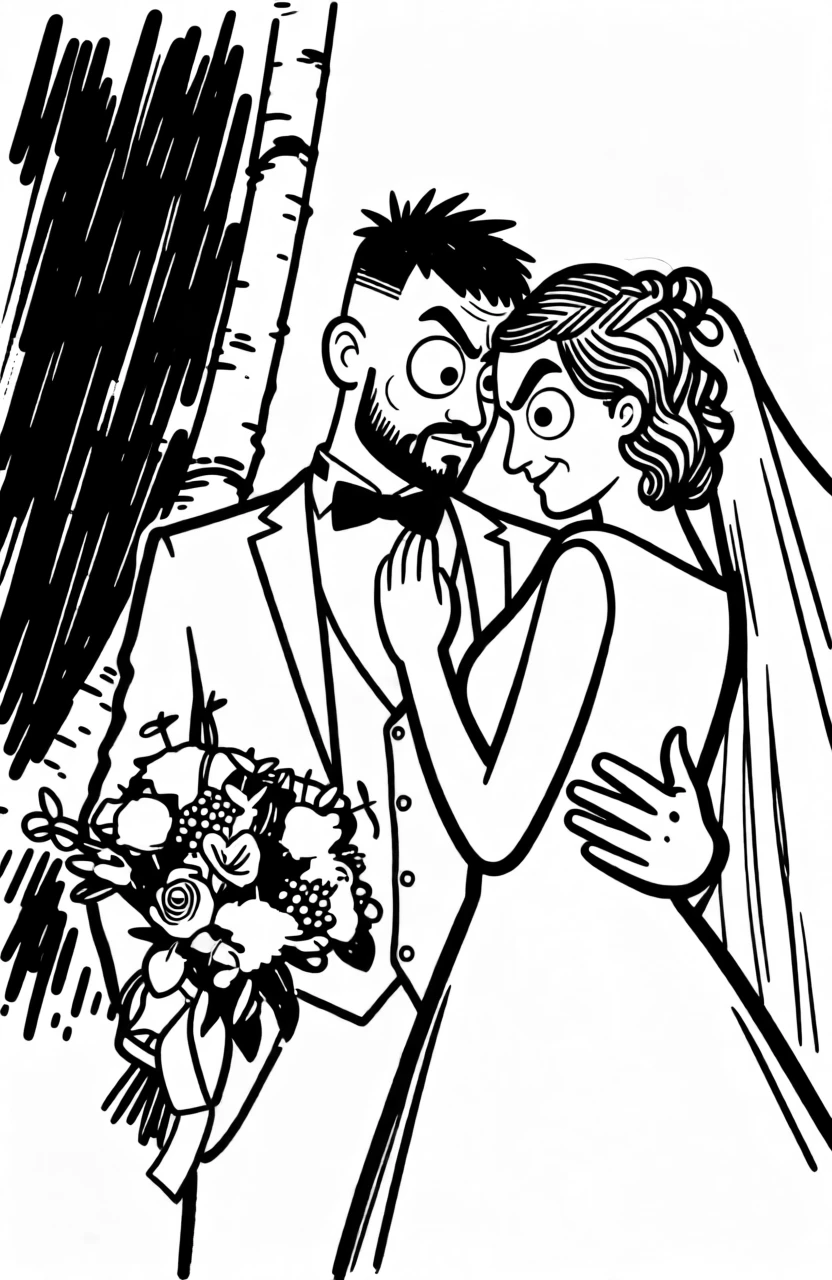 Caricature Bold Line generated by PortraitArt