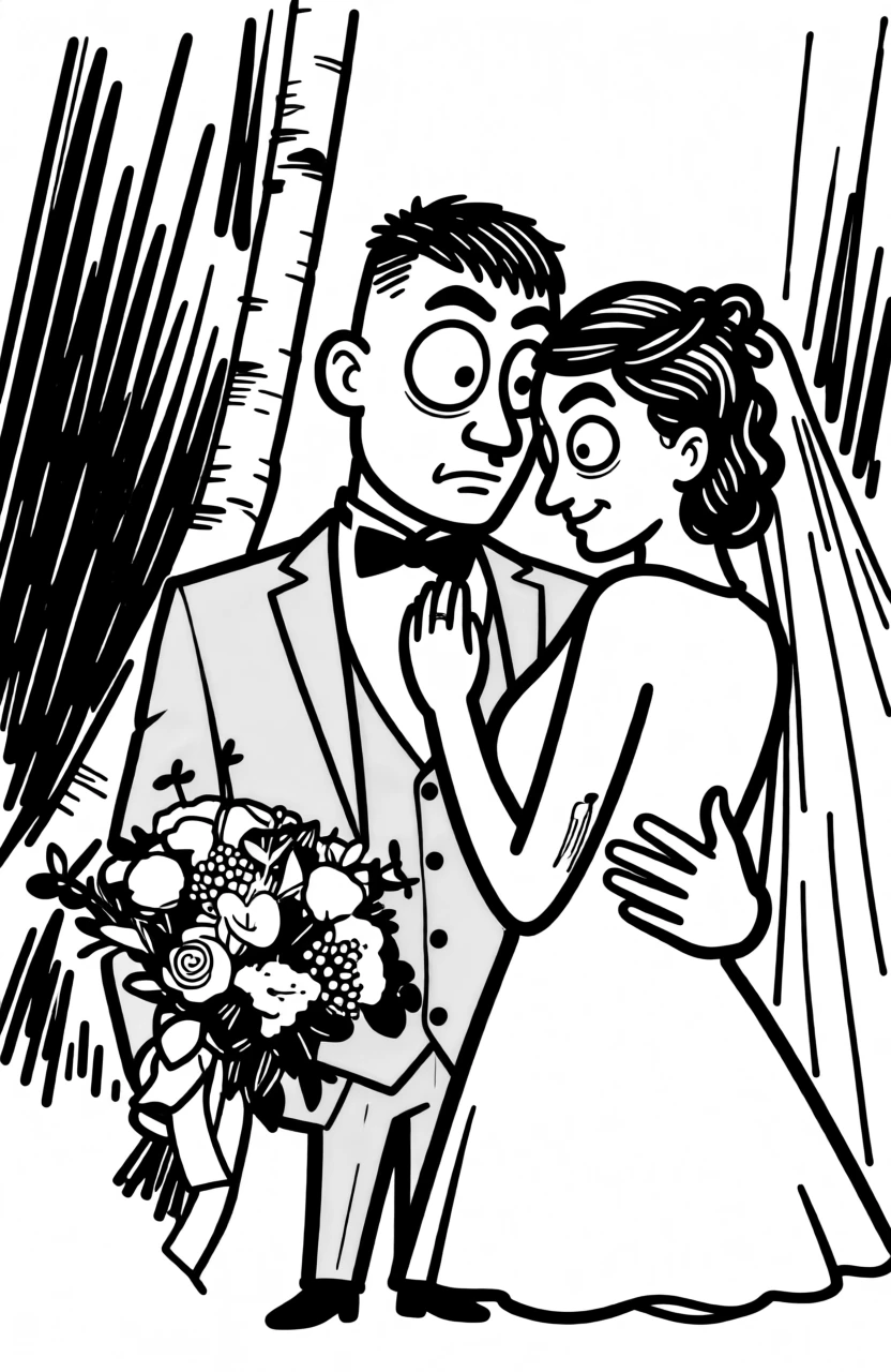 Caricature Bold Line generated by PortraitArt