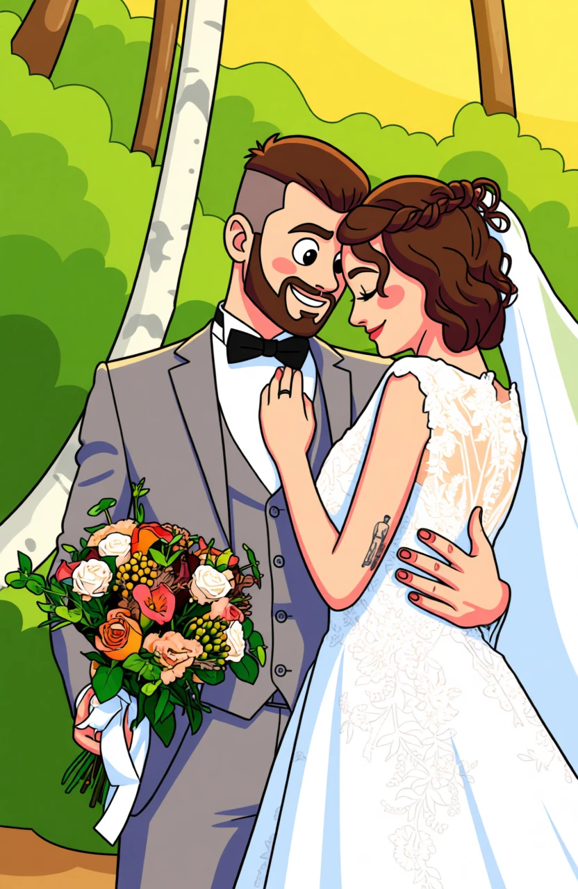 Cartoon Illustration generated by PortraitArt