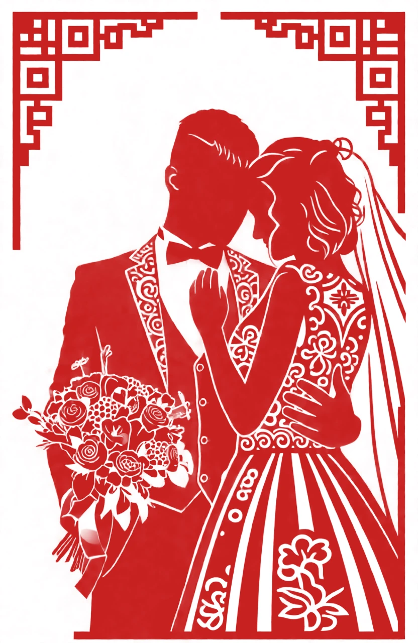 Paper Cutting (Chinese) generated by PortraitArt