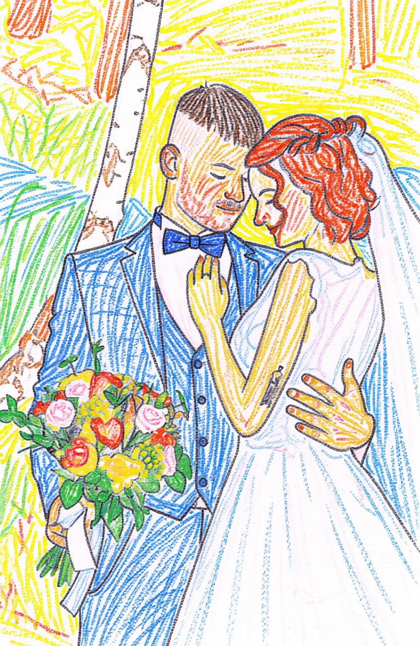 Crayon Drawing generated by PortraitArt