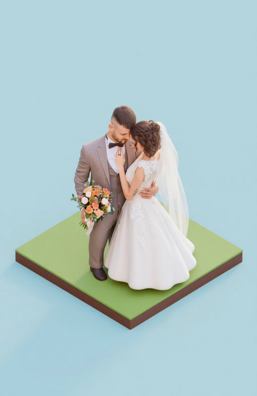 Isometric Miniature generated by PortraitArt