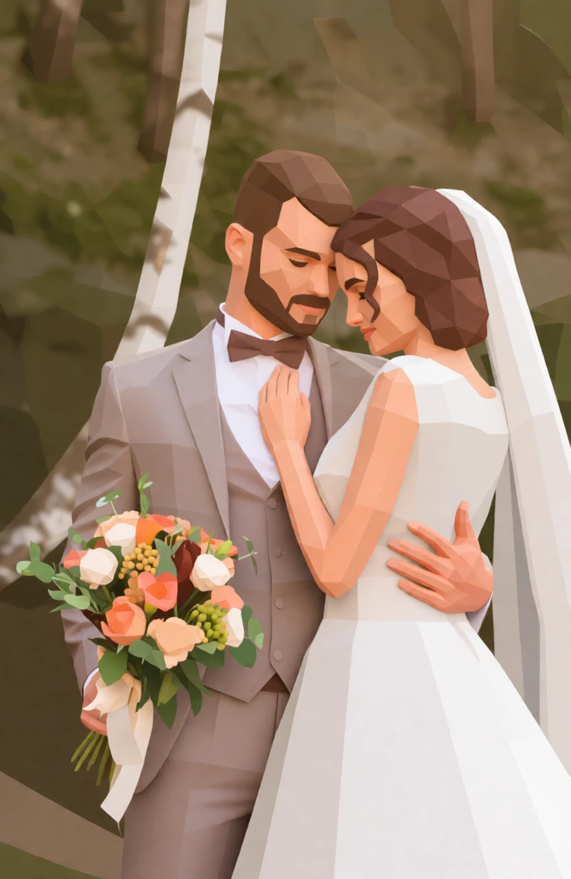 Low-Polygon generated by PortraitArt