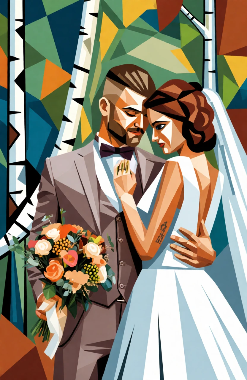 Painting • Cubism generated by PortraitArt