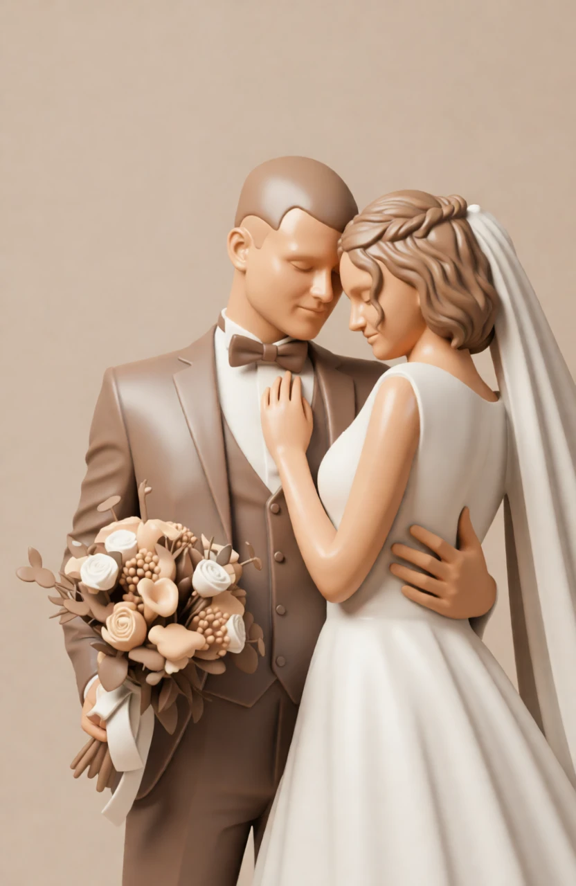 Ceramic Sculpture generated by PortraitArt